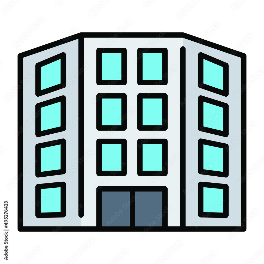 mall building vector illustration isolated on white background. Architecture business concept. mall building vector illustration isolated on white background. Architecture business concept.