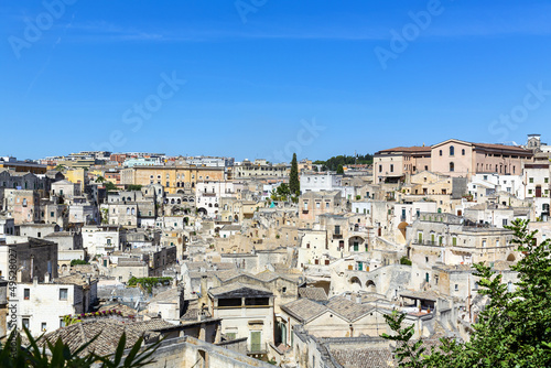 Fototapeta Naklejka Na Ścianę i Meble -  Beautiful view of Matera. City of Basilicata.