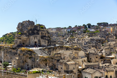 Beautiful view of Matera. City of Basilicata. photo