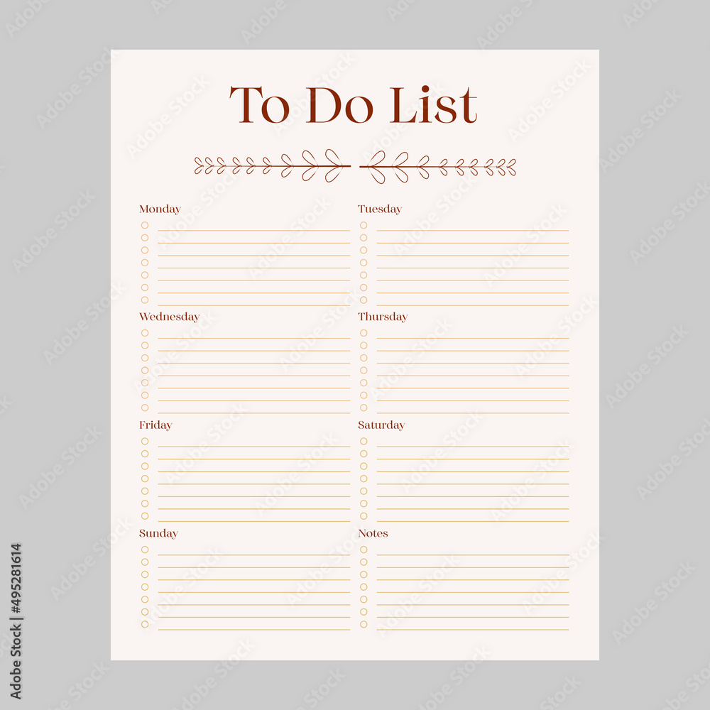 To do list, planner pages, bullet journal To do list, planner pages, bullet journal