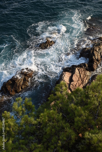 rocks in the sea