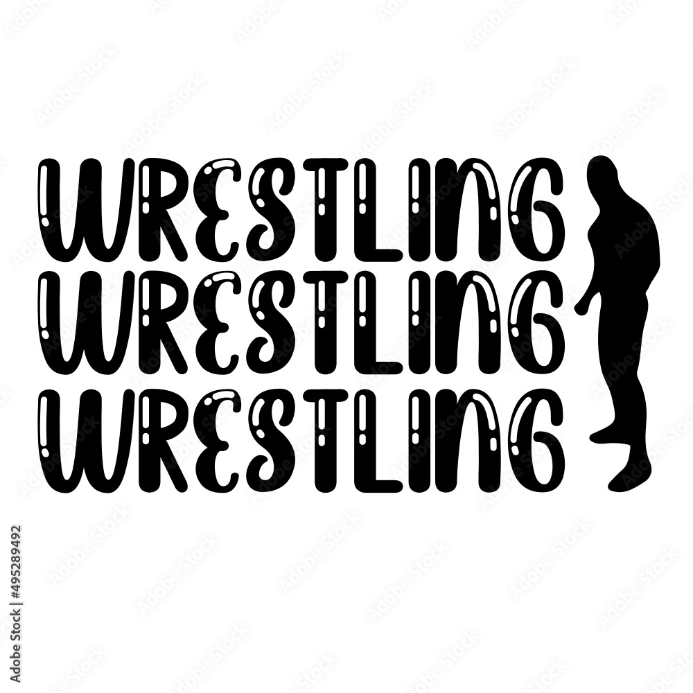 Wrestling svg  design