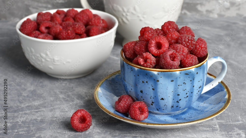 ripe red raspberries on a stone background berries vitamins harvest ripe red raspberries on a stone background berries vitamins harvest