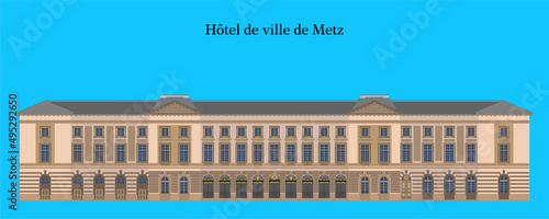 Hôtel de ville de Metz, France
Metz City Hall
