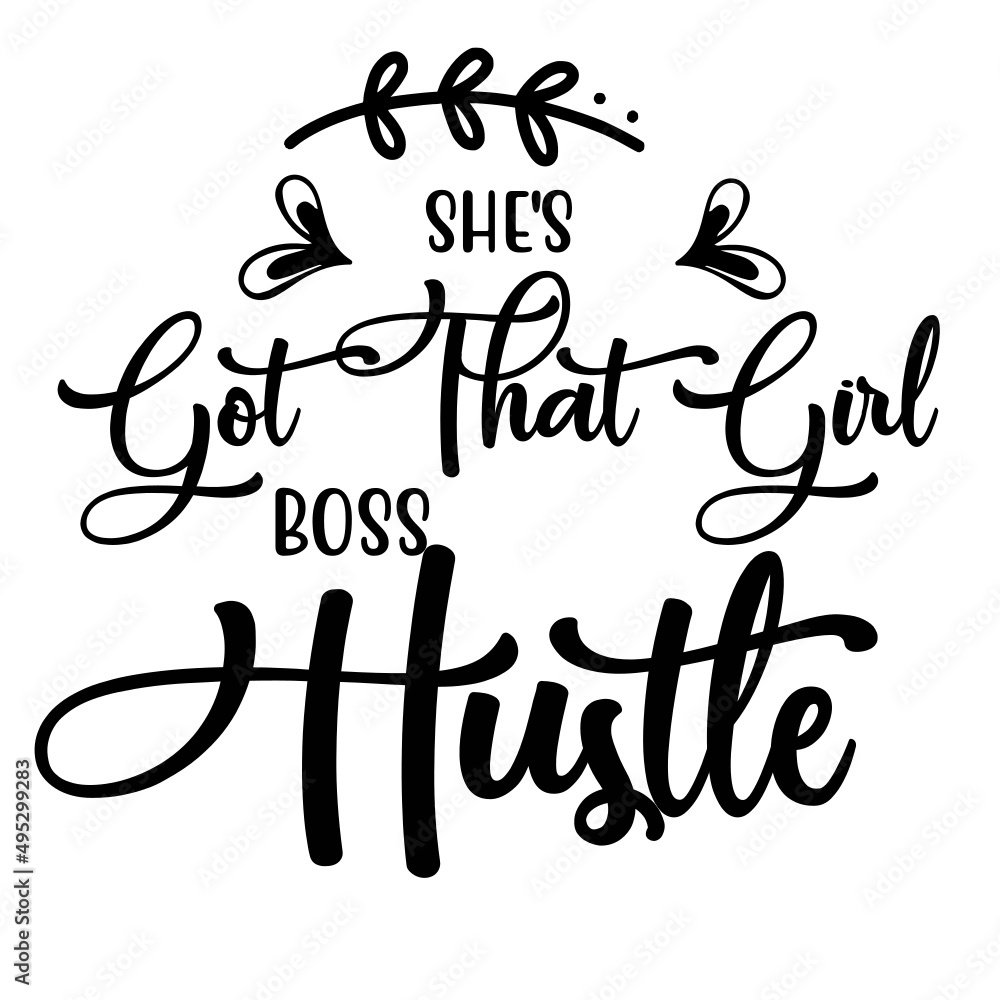 Hustle SVG design
