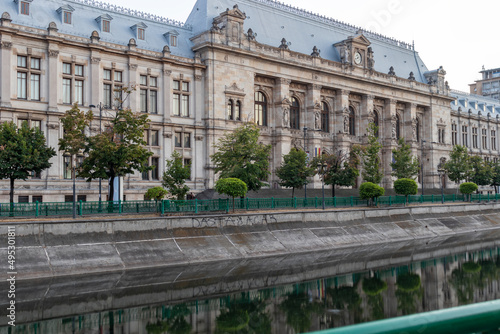 Palace of Justice in city of Bucharest, Romania