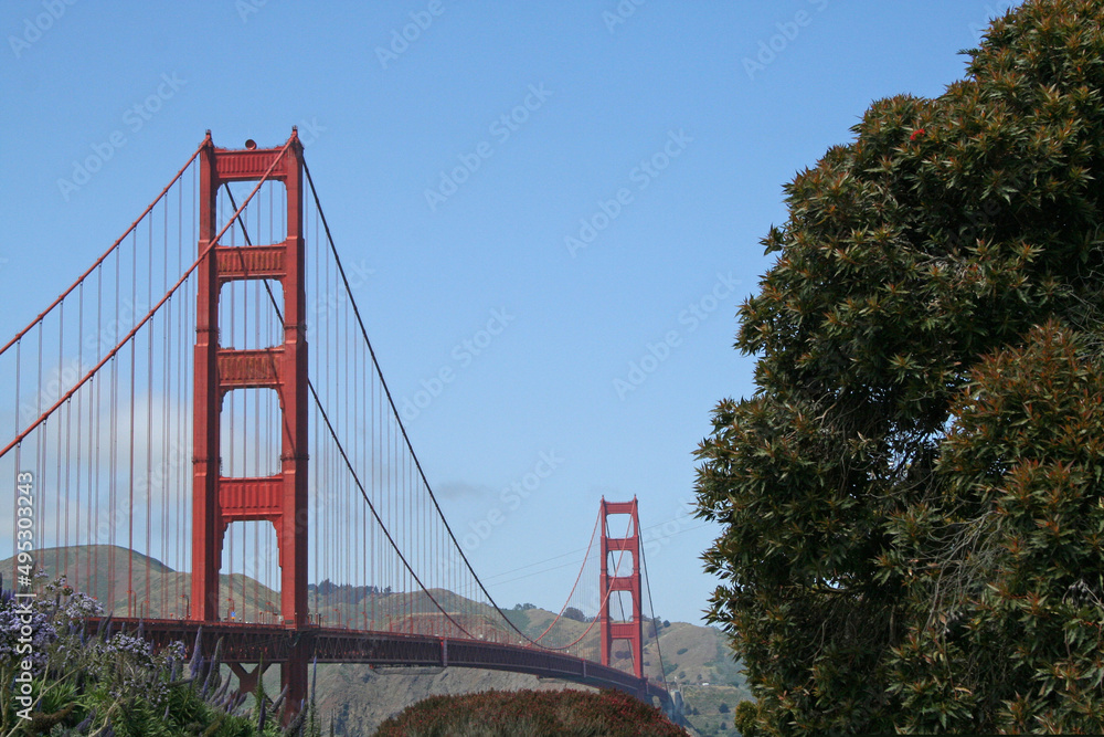 Naklejka premium The Golden Gate Bridge