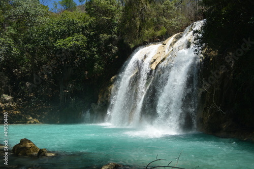 cascada en  el chifl  n  Chiapas  M  xico
