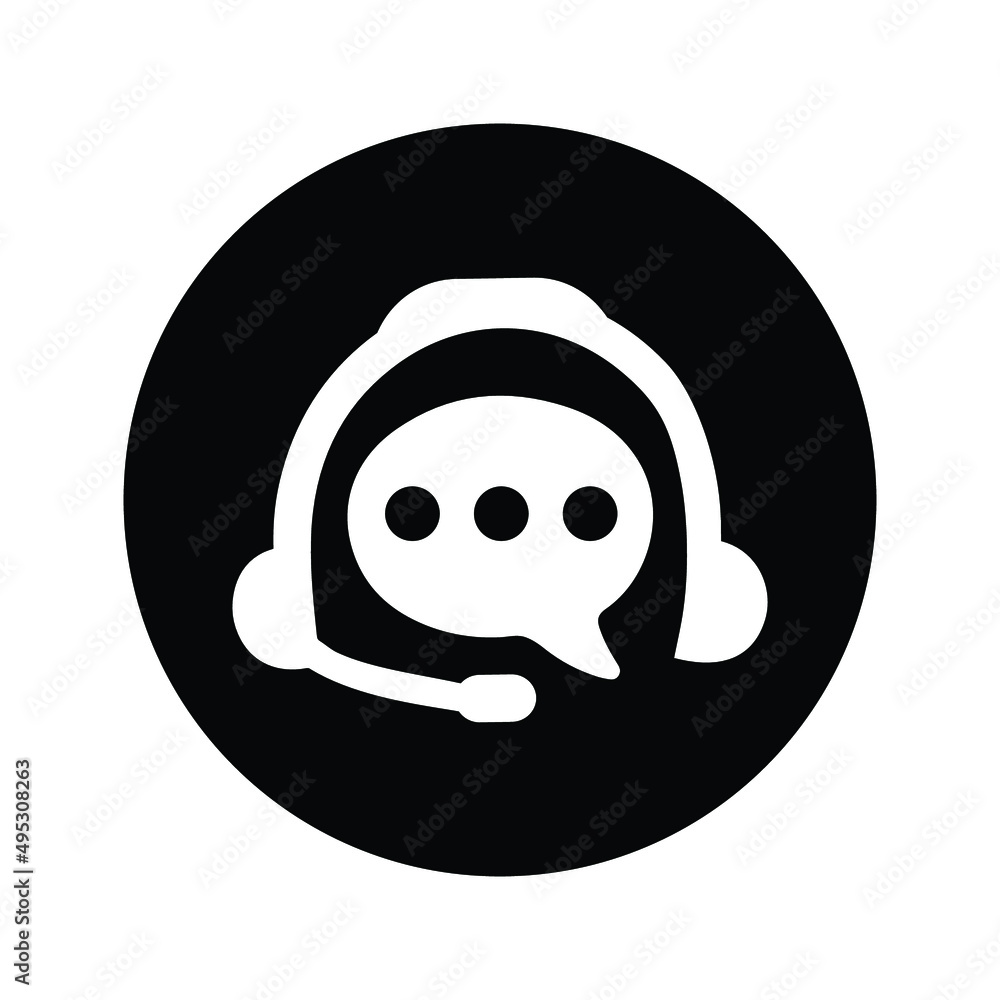 Customer, feedback, service, support icon. Black vector design. Customer, feedback, service, support icon. Black vector design.