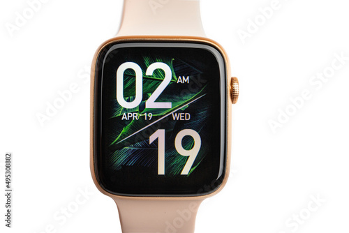 Smart Watch. Case Material - Aluminum. 