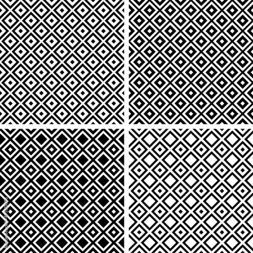 Seamless geometric black an...