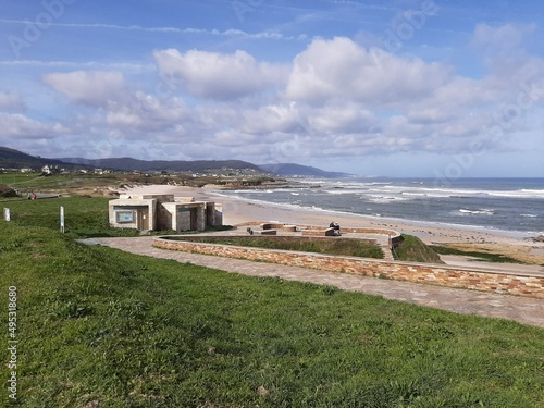 Playa de Llas en Foz, Galicia photo