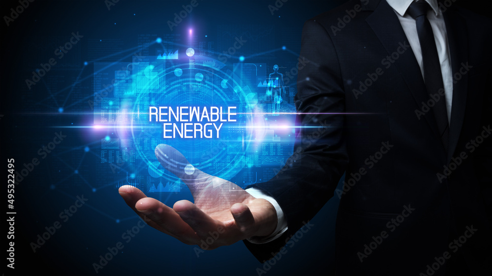Man hand holding digital technology concept Man hand holding digital technology concept