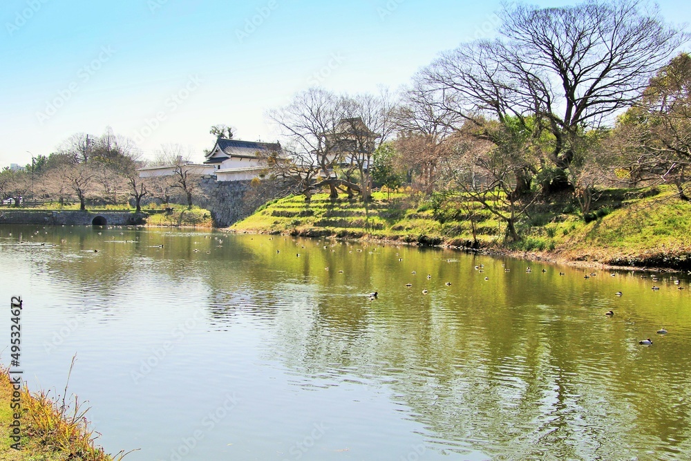 福岡市の福岡城潮見櫓