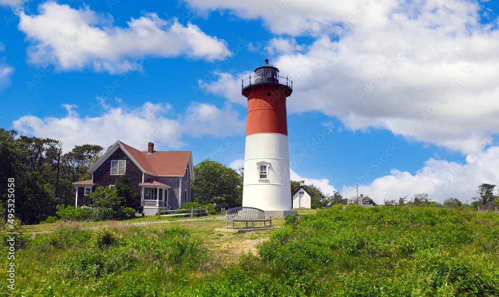 Nauset Lighthouse at Eastham, Cape Cod