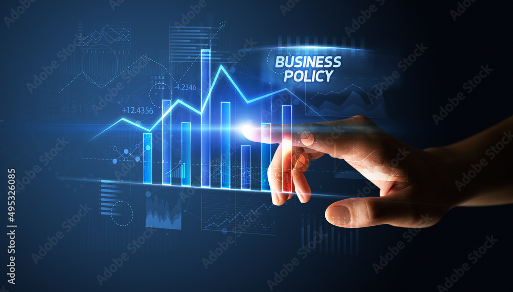 Hand touching business concept concept Hand touching business concept concept