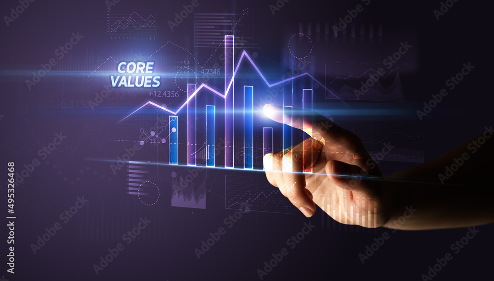 Hand touching business concept concept Hand touching business concept concept