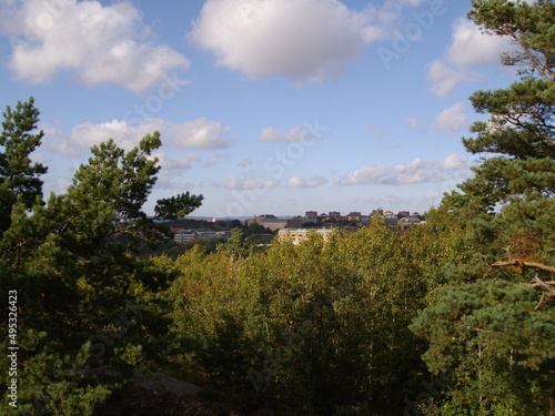 Trädgårdsföreningen Park, Ausblick über die Stadt Göteborg