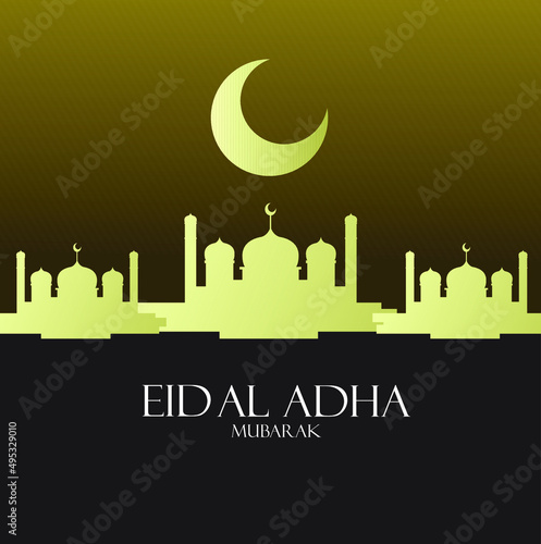 eid al adha mubarak handrawn illustration sithscrible art,Muslim holiday Eid al-Adha.1443 H the sacrifice a ram. graphic design decoration kurban bayrami. month is mean muslim event 