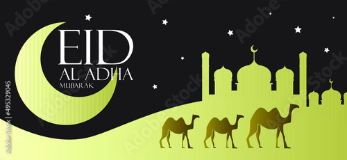 eid al adha mubarak handrawn illustration sithscrible art,Muslim holiday Eid al-Adha.1443 H the sacrifice a ram. graphic design decoration kurban bayrami. month is mean muslim event 