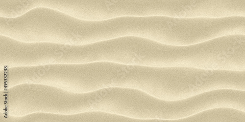 Fotografie, Obraz Seamless white sandy beach or  desert sand dunes tileable texture