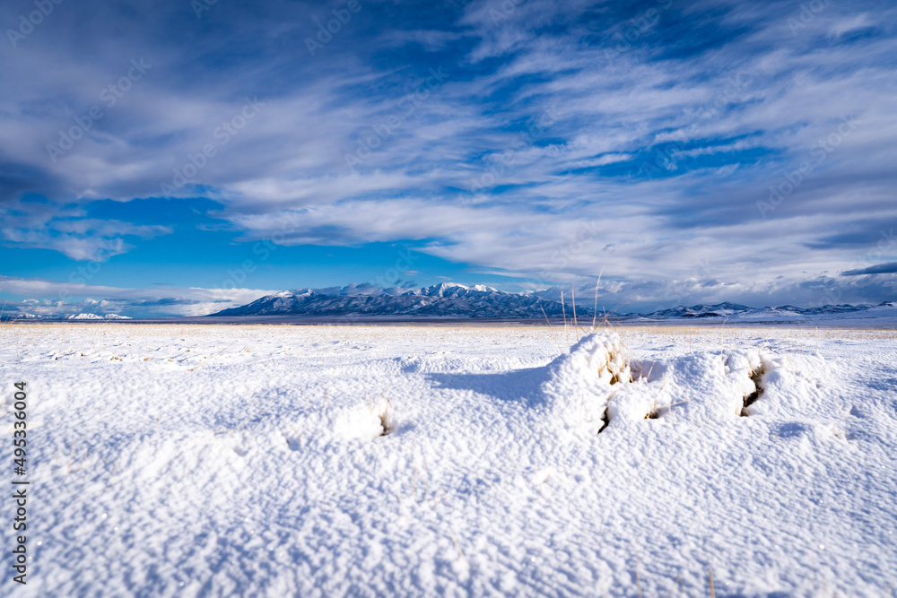 Winter views in Utah Winter views in Utah