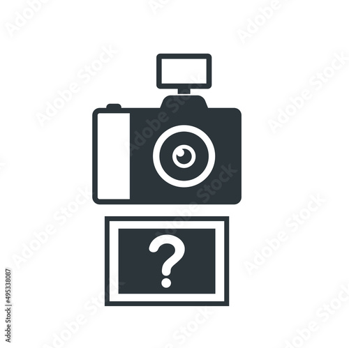 illustration of mystery, mystery icon, vector art.