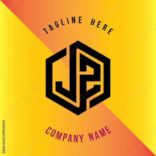 J2 lettering logo is simple, easy to understand and authoritative