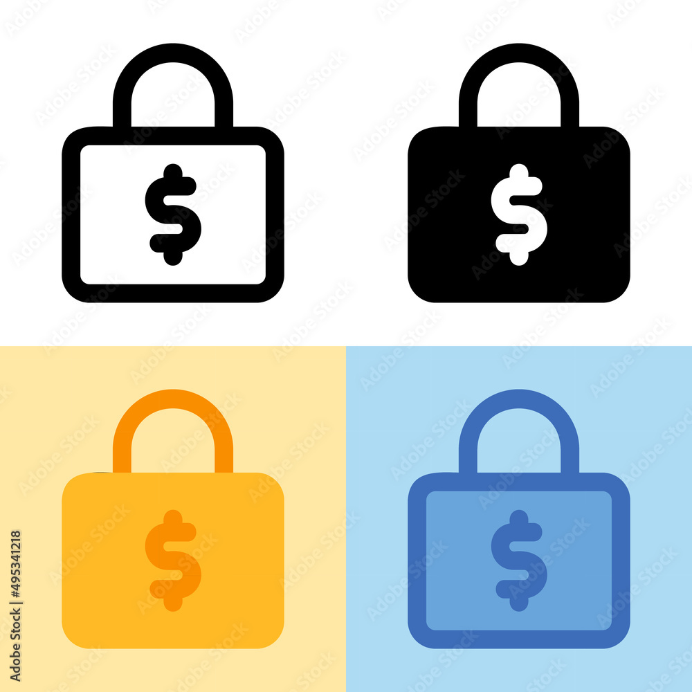 Illustration vector graphic of Security Icon. Perfect for user interface, new application, etc Illustration vector graphic of Security Icon. Perfect for user interface, new application, etc