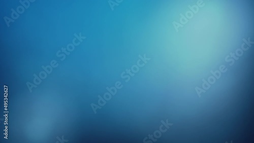 4K abstract de-focused Blue bokeh Light Leak gradient background loop for overlay on your project. Concept animation for creative luxury beauty minimalist light leak overlay effect element templates. 