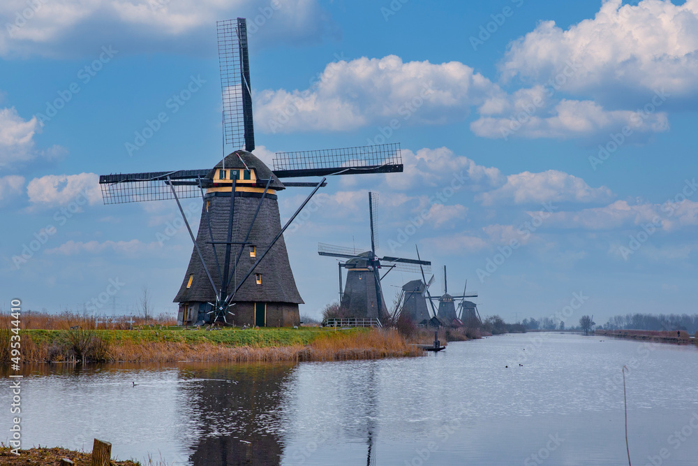 キンデルダイク Stock Photo Adobe Stock