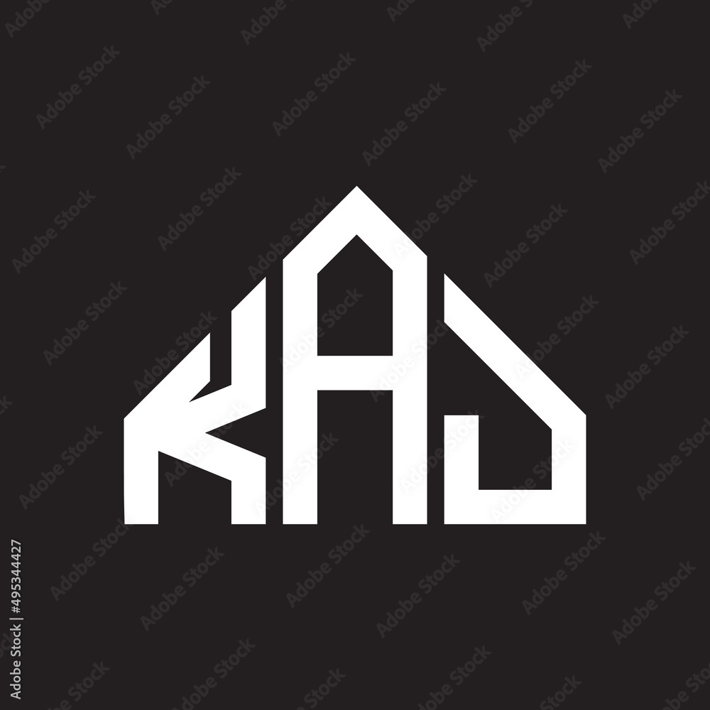 KAJ letter logo design on Black background. KAJ creative initials letter logo concept. KAJ letter design.
KAJ letter logo design on Black background. KAJ creative initials letter logo concept. KAJ letter design.