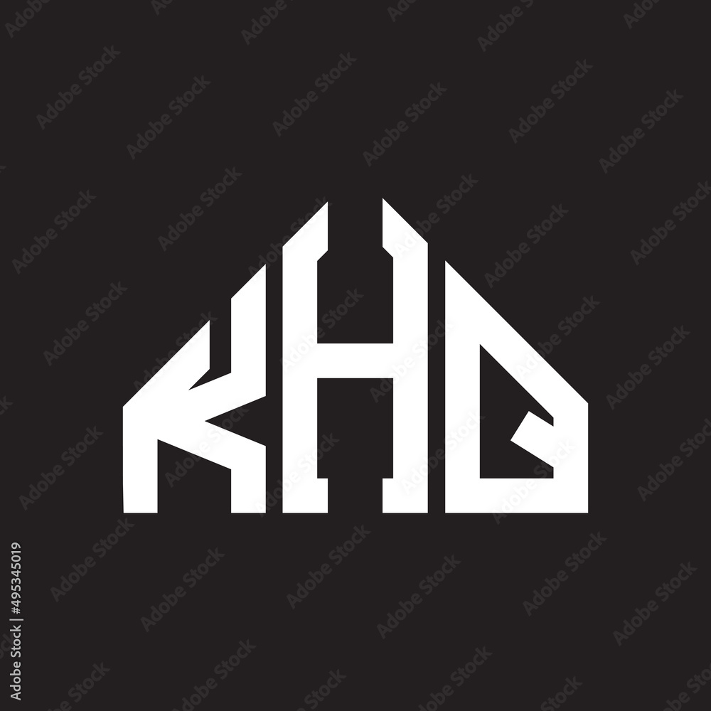 KHQ letter logo design on Black background. KHQ creative initials letter logo concept. KHQ letter design.
KHQ letter logo design on Black background. KHQ creative initials letter logo concept. KHQ letter design.