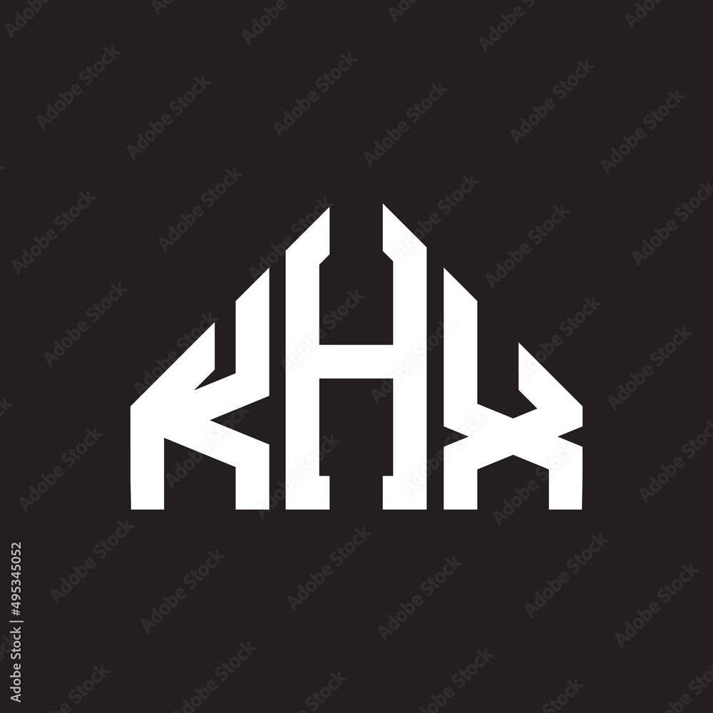 KHX letter logo design on Black background. KHX creative initials letter logo concept. KHX letter design.
KHX letter logo design on Black background. KHX creative initials letter logo concept. KHX letter design.