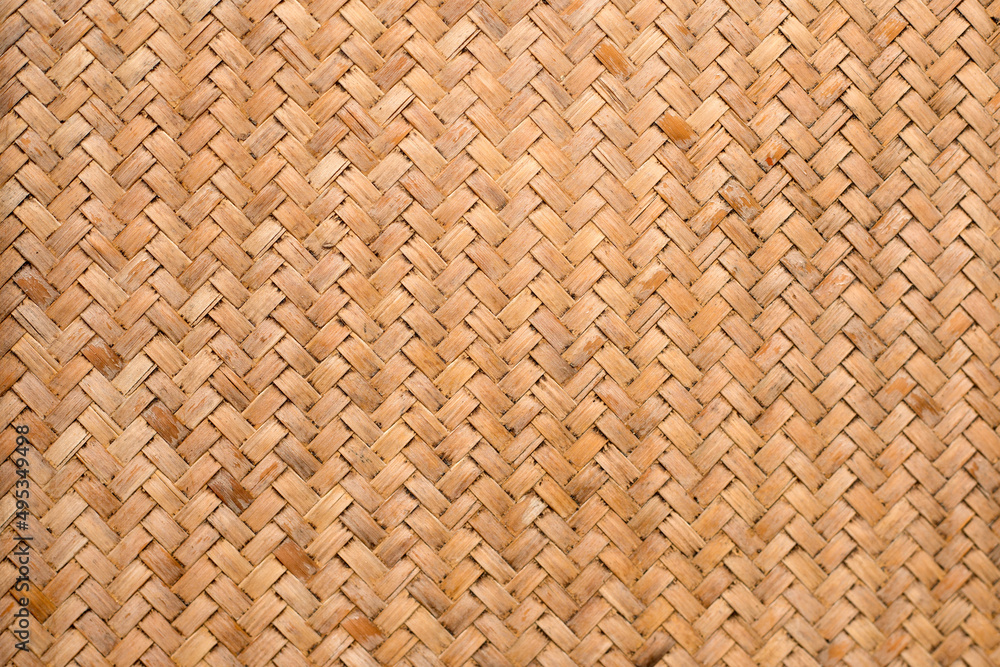 Straw braided basket texture. Wicker background Straw braided basket texture. Wicker background