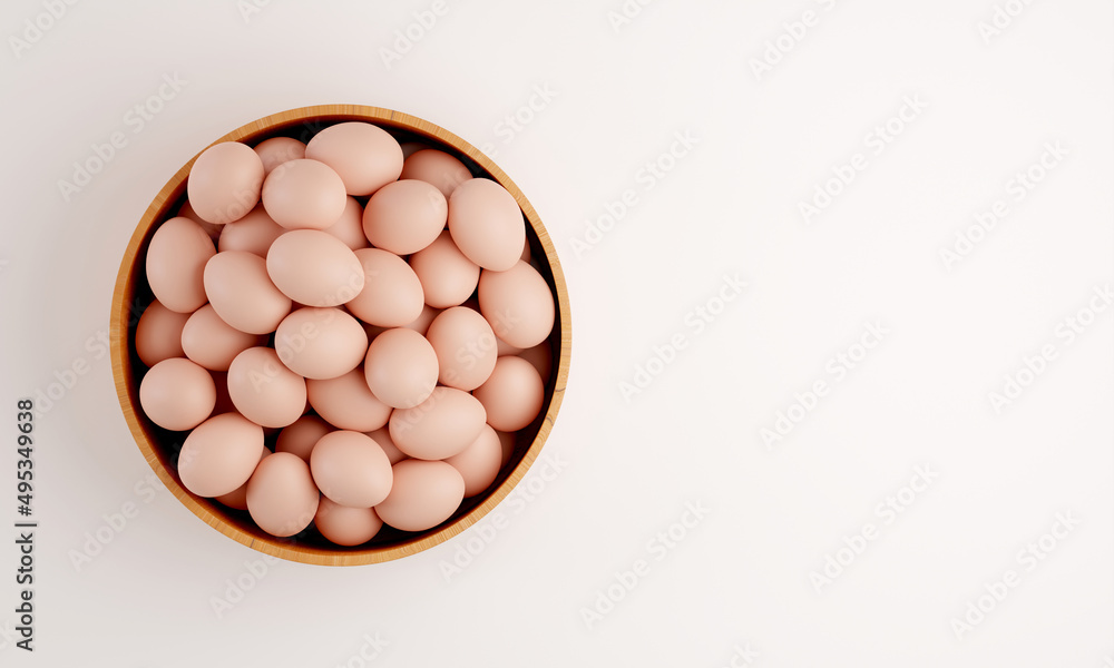 Raw fresh chicken eggs . Closeup macro Raw fresh chicken eggs . Closeup macro