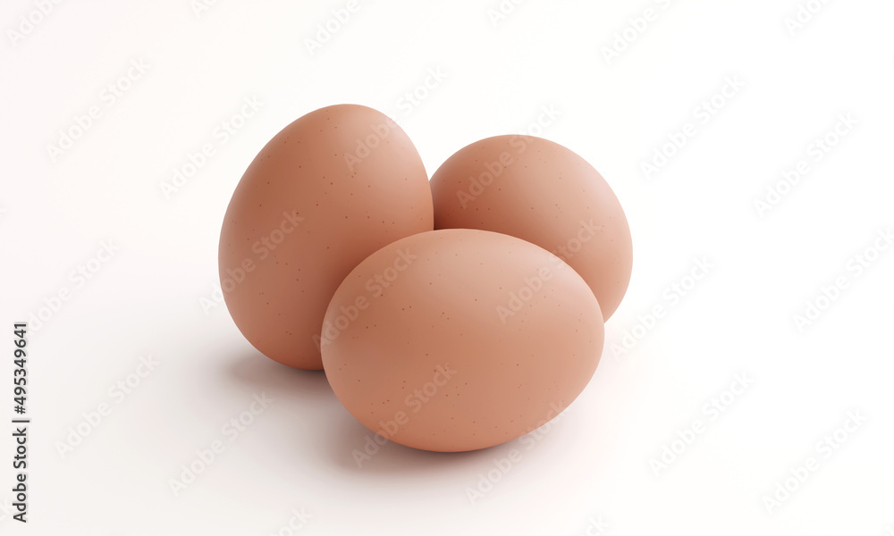 Raw fresh chicken eggs . Closeup macro Raw fresh chicken eggs . Closeup macro