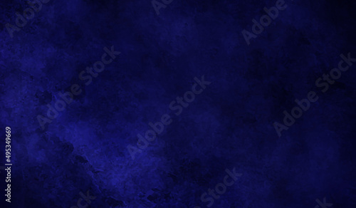 Abstract seamless blurry ancient creative and decorative grunge blue texture background with blue colors. Old grunge texture for wallpaper, banner, painting, cover, decoration and design.