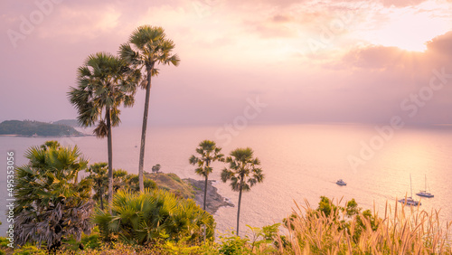 The most beautiful Viewpoint Laem phrom thep in phuket city phuket,Thailand.