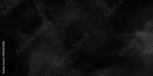 Elegant black background vector illustration with vintage grunge texture and dark gray charcoal color paint. High resolution Concrete and Cement background.