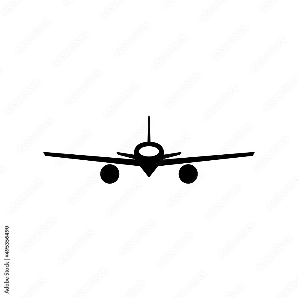 airplane icon vector logo illustration airplane icon vector logo illustration