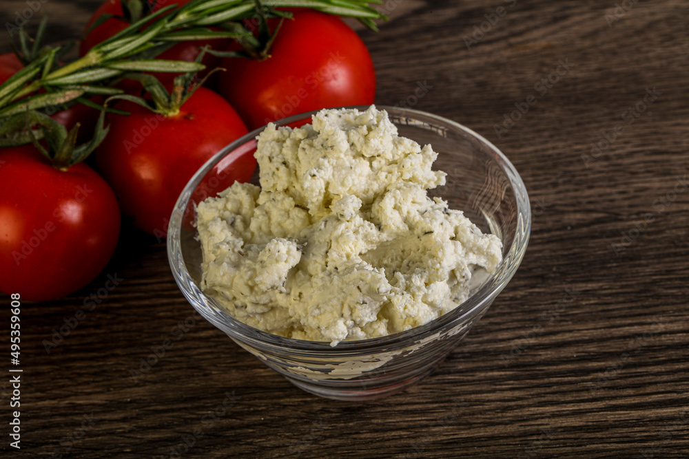 Soft cream cheese with herbs Soft cream cheese with herbs