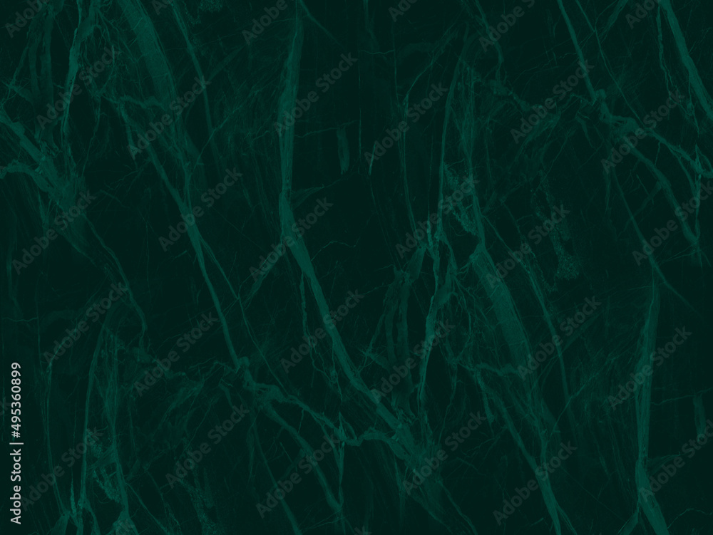 Dark green marble texture. Irregular pattern with veins. Natural stone texture. Seamless tile. 