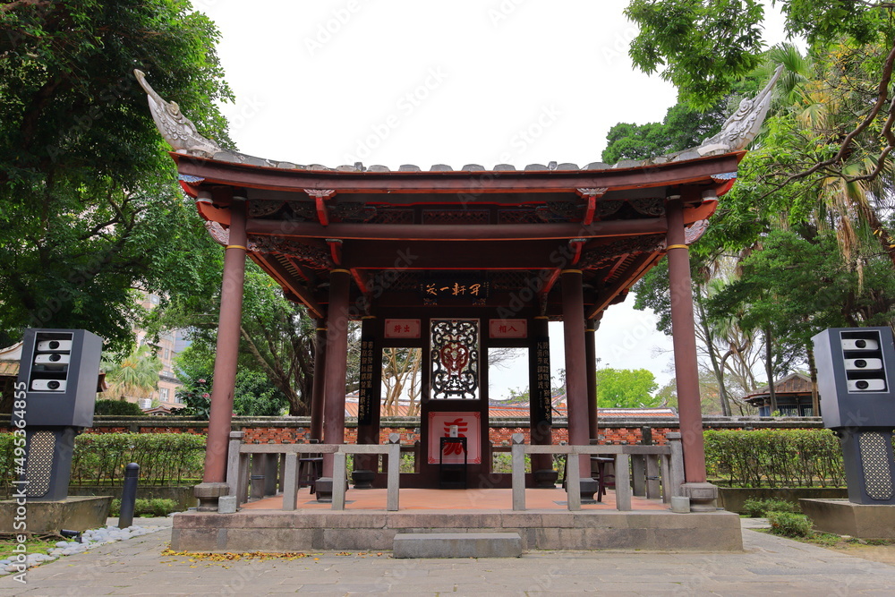 Lin family garden with elegant mansion and classic Chinese garden architectures in Banqiao District, New Taipei City, Taiwan Lin family garden with elegant mansion and classic Chinese garden architectures in Banqiao District, New Taipei City, Taiwan