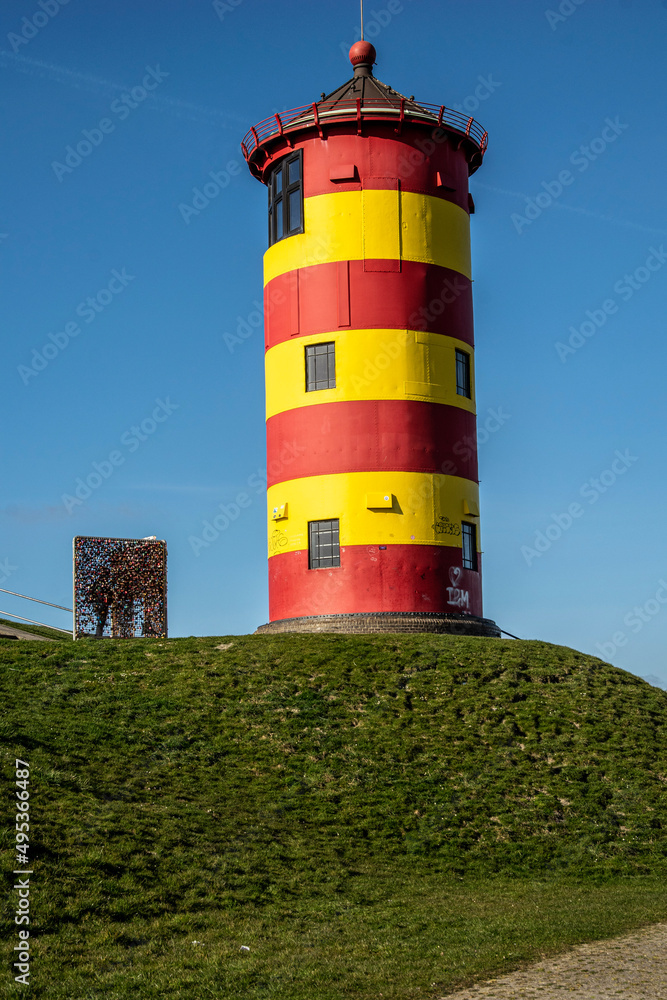 lighthouse on a hill