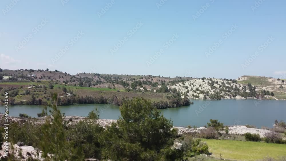 Lake and rivers in Nicosia in Cyprus. Riverland. Lake and rivers in Nicosia in Cyprus. Riverland.