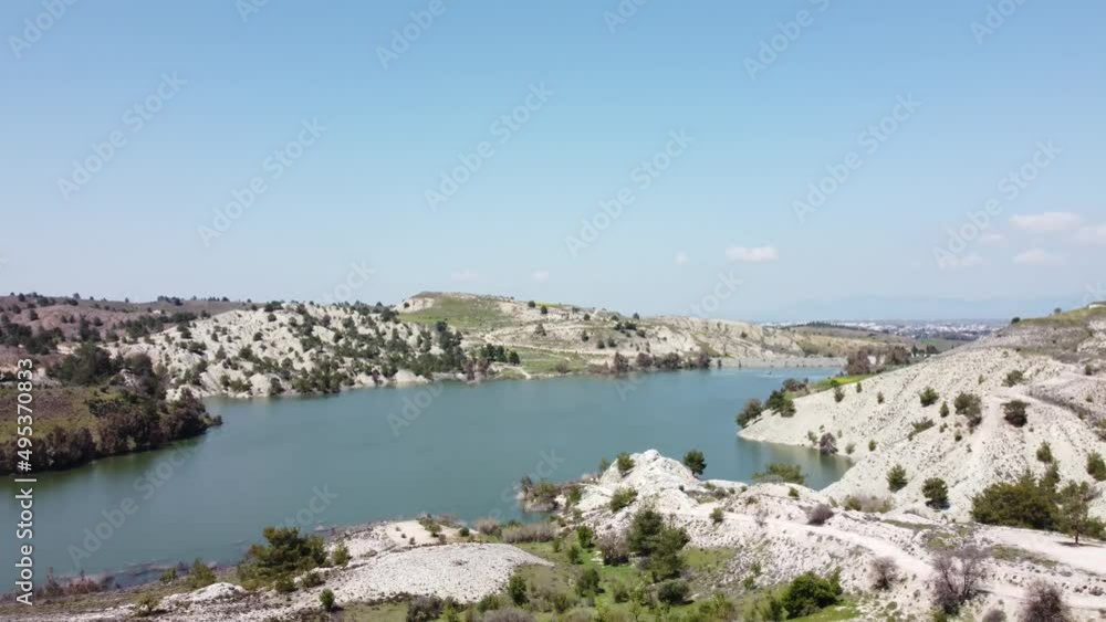 Lake and rivers in Nicosia in Cyprus. Riverland. Lake and rivers in Nicosia in Cyprus. Riverland.