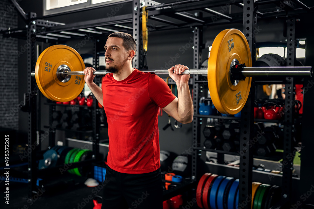 Focus on training and performing the squat exercise. Focus on training and performing the squat exercise.
