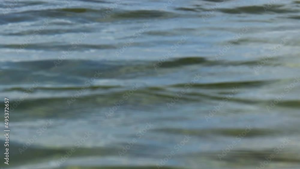 Detailed close up view on water surfaces with reflecting sunlight on the waves and ripples. High quality video Detailed close up view on water surfaces with reflecting sunlight on the waves and ripples. High quality video