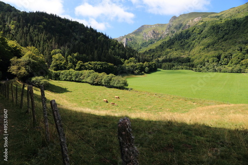 La vallée de Chaudefour dans le massif du Sancy en Auvergne